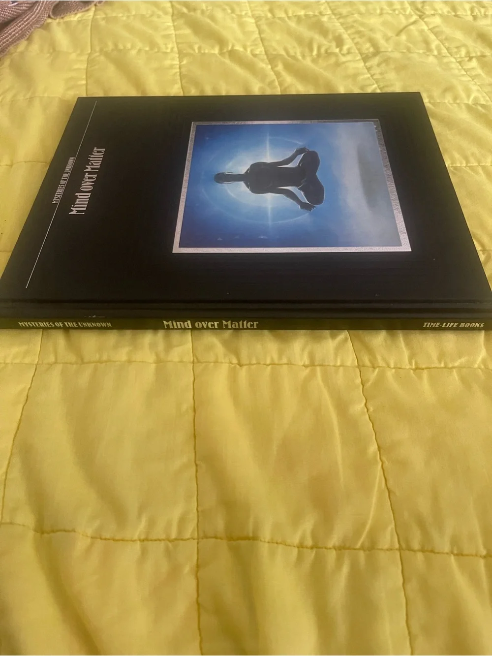 Mind Over Matter Hardcover Book - Black Cover with Blue Artwork